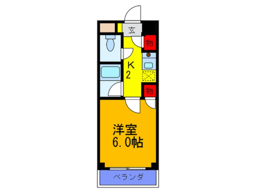 間取図 シードハイツ