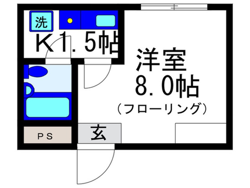 間取図 しおんハイツ柴原