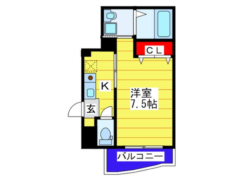 間取図 ＯＭア－ク森の宮