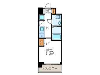 間取図 セレニテ神戸プリエ