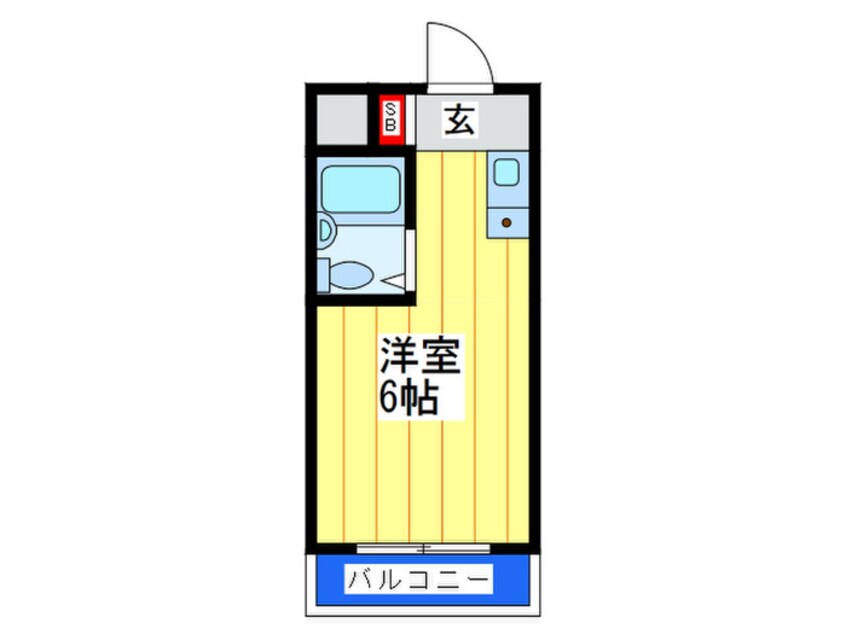 間取図 ハイマン・マンション