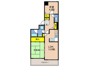 間取図 高取台ﾛｲﾔﾙﾏﾝｼｮﾝ(705)