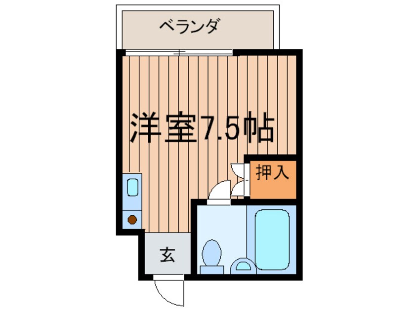 間取図 エクセレント上新６