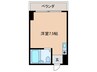 エクセレント上新６ 1Rの間取り