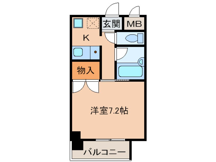 間取図 万里乃ビル