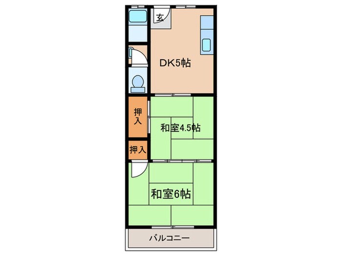 間取り図 香里園ハイツ