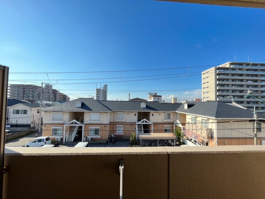 室内からの展望 コンフォール西川