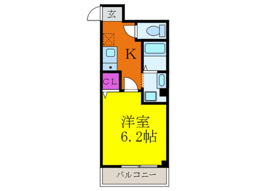 間取図 フェリスタ正雀