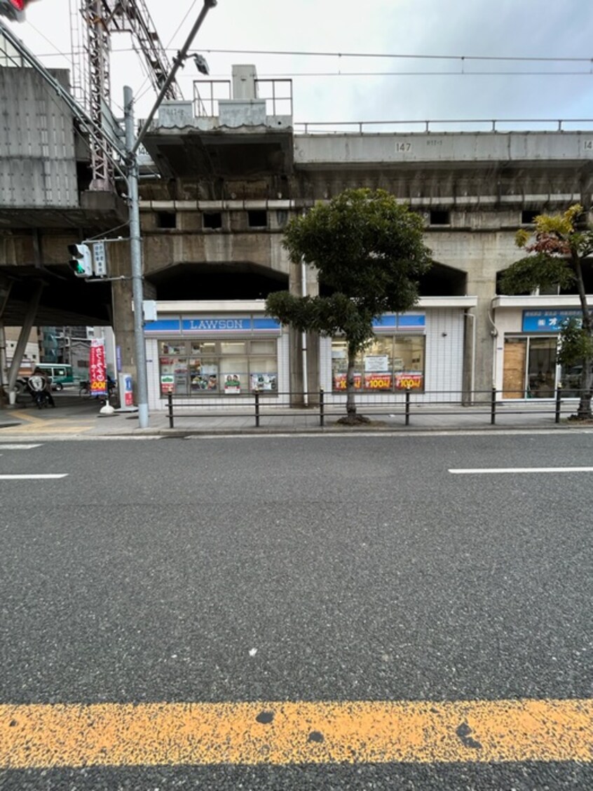 ローソン(コンビニ)まで190m 仮)ﾌﾟﾚｻﾝｽ福島吉野ﾐﾅｰｼﾞ(405)