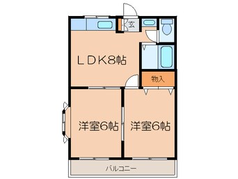 間取図 サンワロイヤルマンション