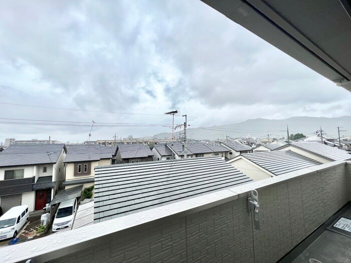 室内からの展望 くおん嵯峨　東棟
