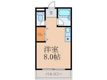 間取図 ﾌﾚﾝﾃﾞｨｰ北条