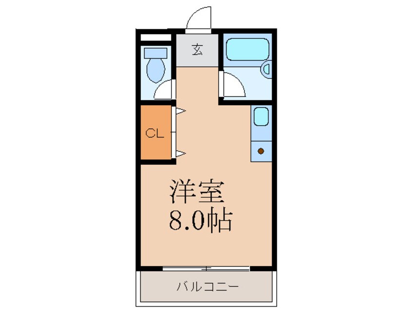 間取図 ﾌﾚﾝﾃﾞｨｰ北条