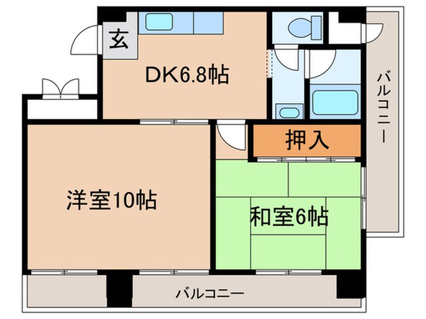 間取図 アルファ・マンション