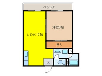 間取図 ホワイトハイツ