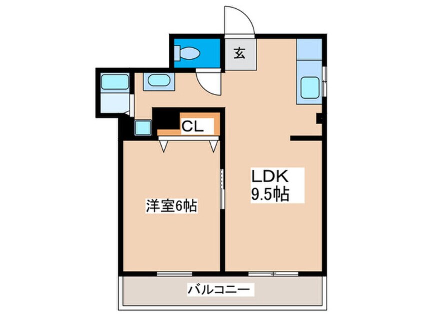 間取図 ホワイトハイツ