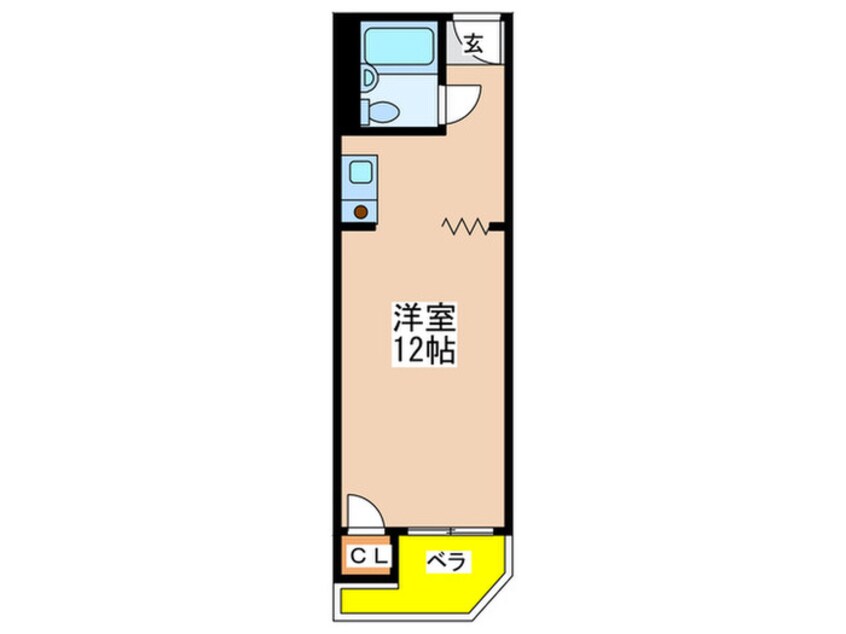 間取図 マンション大宝