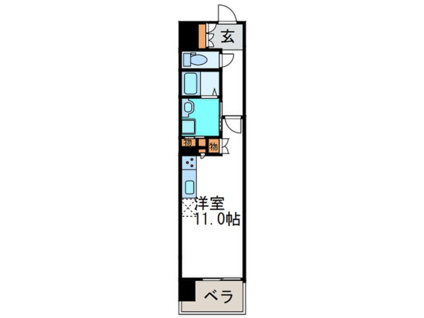 間取図 パークナードフィット津雲台