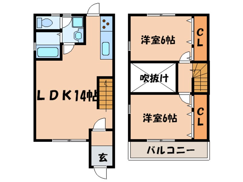 間取図 ヒルサイド南陵