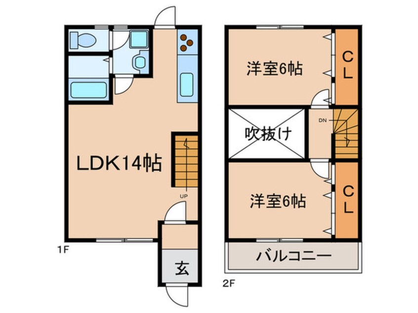 間取図 ヒルサイド南陵