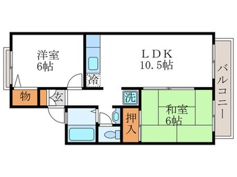 間取図 ソシエール　ユー