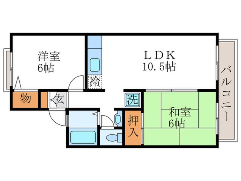 間取図 ソシエール　ユー