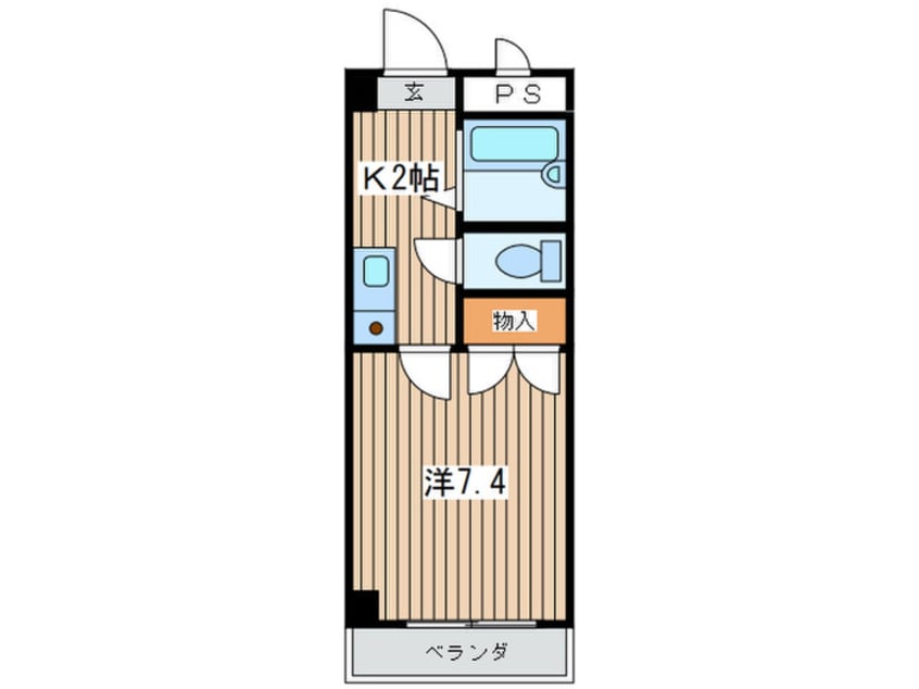 間取図 メゾンいこい