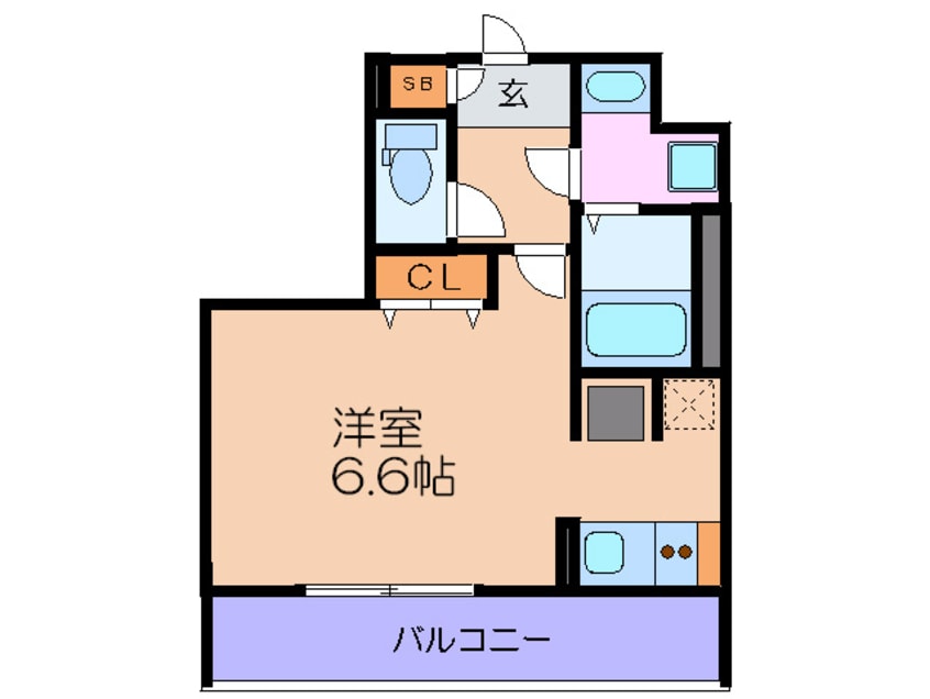 間取図 ベクス福島