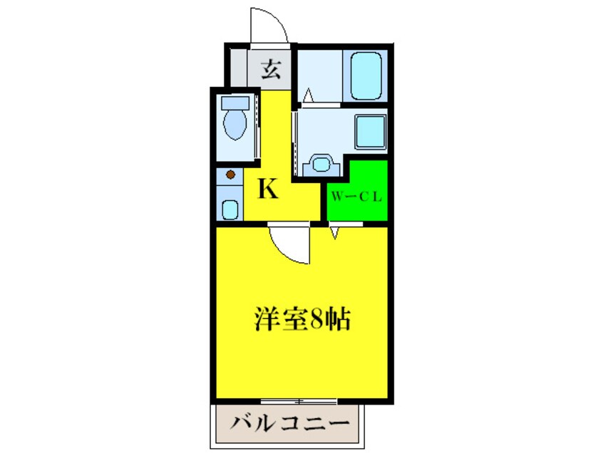 間取図 クオリア東茱萸木