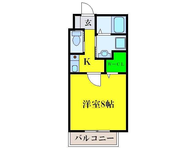 間取り図 クオリア東茱萸木