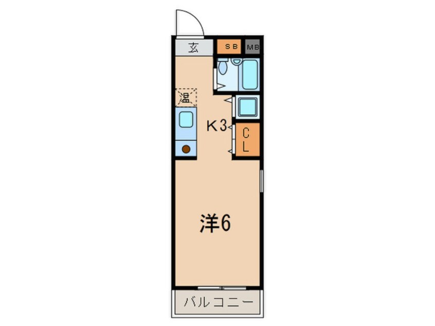 間取図 サンシャイン芦屋
