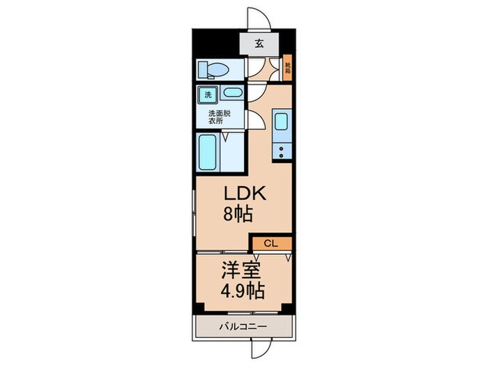 間取り図 カルム共栄