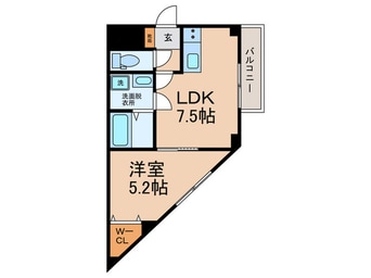 間取図 カルム共栄