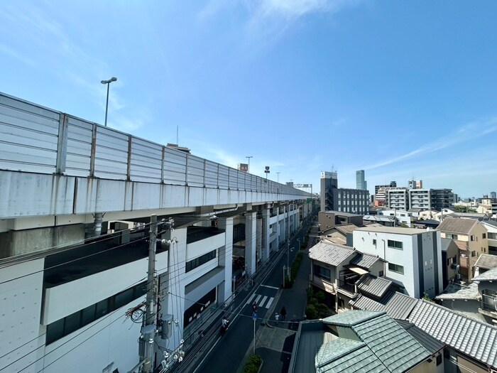 室内からの展望 カルム共栄