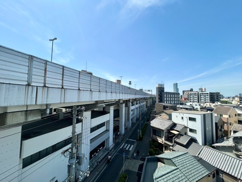 室内からの展望 カルム共栄