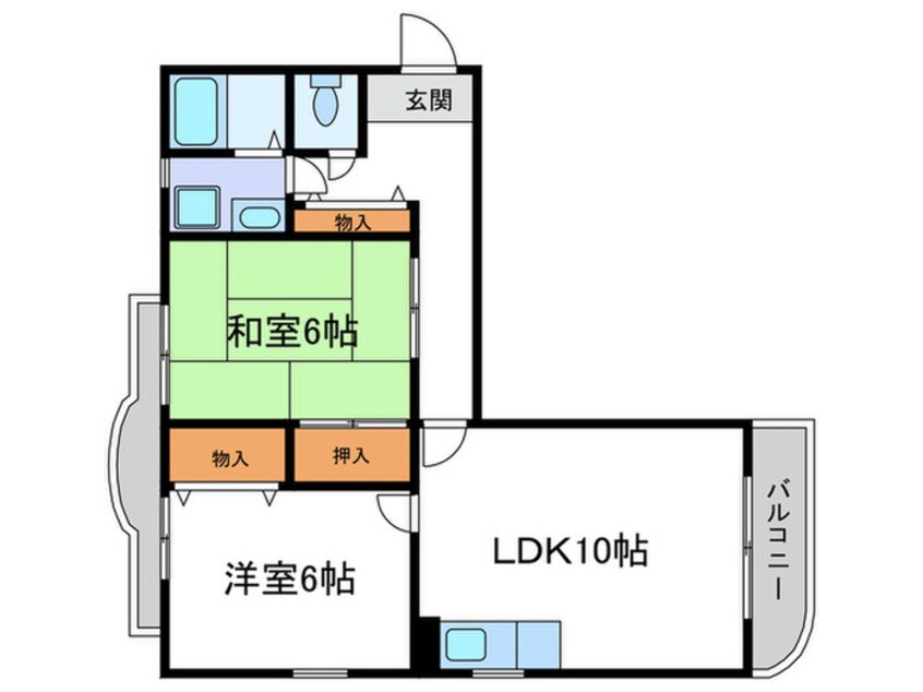 間取図 メゾンプルミエ－ル桂