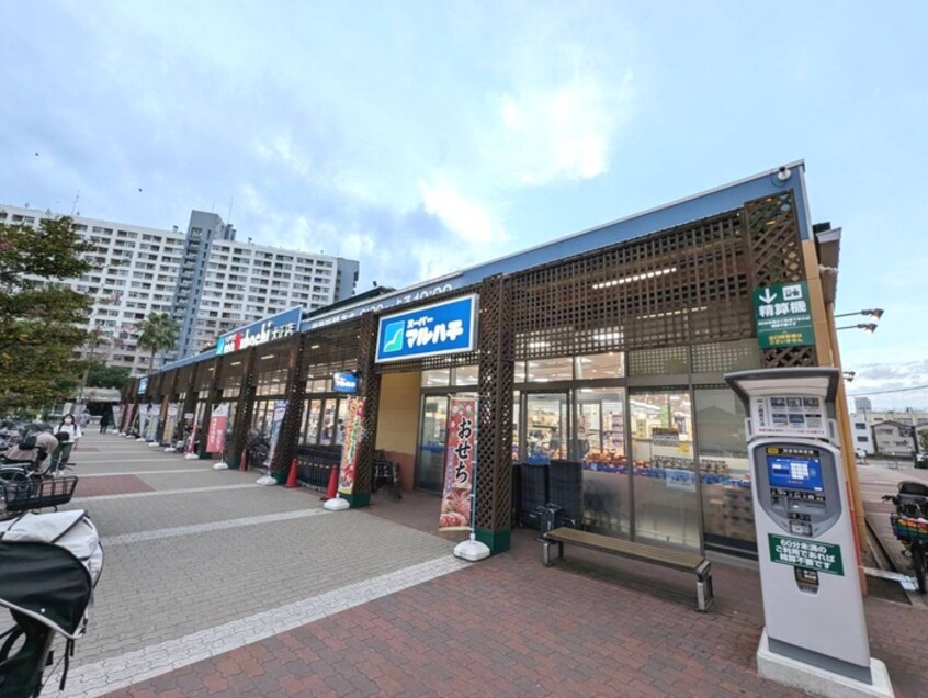 マルハチ(スーパー)まで400m グランパシフィック泉尾Luxe