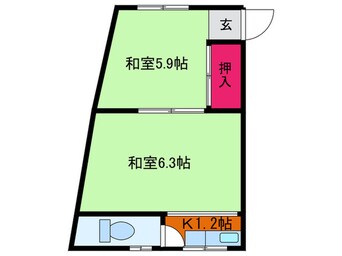 間取図 英アパート