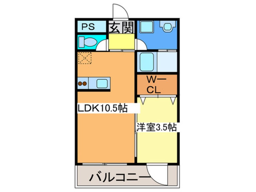 間取図 PLEASANT