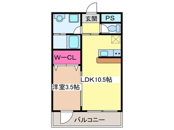 間取図 PLEASANT