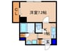 仮）グロスロシェ七条 1Kの間取り