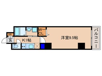 間取図 仮）グロスロシェ七条