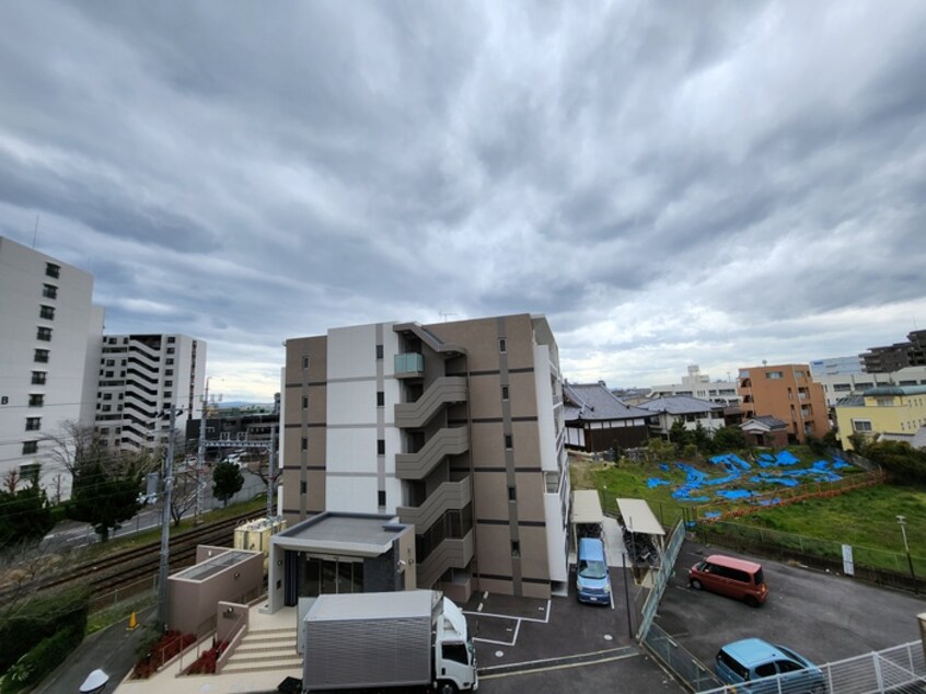 室内からの展望 シティーパル南茨木