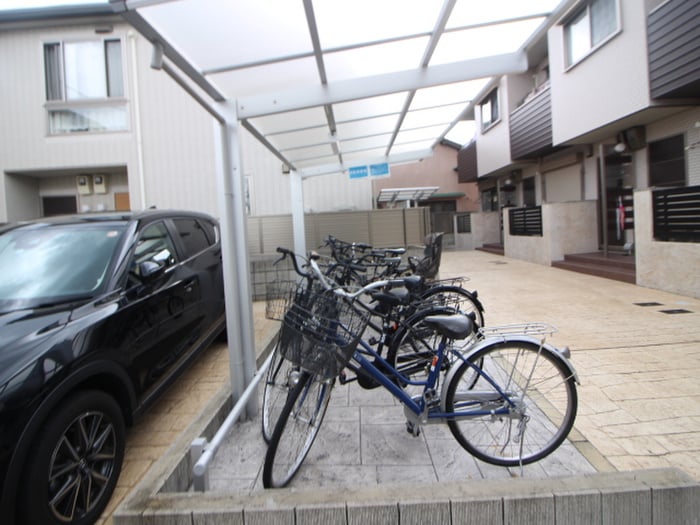 駐輪場 ボヌール森河内Ⅱ