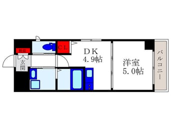 間取図 カルム共栄マンション