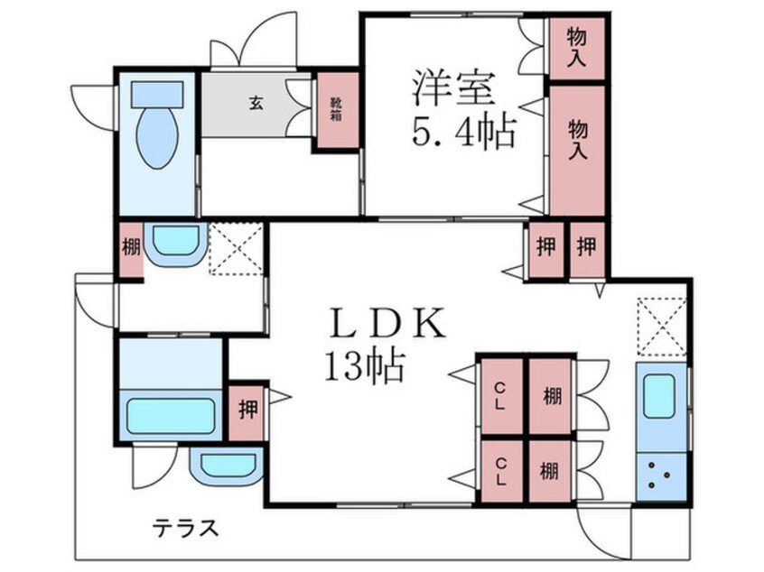 間取図 藤原ハイツ