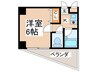 ﾗ･ﾚｼﾞﾃﾞﾝｼｱ　ｺﾓﾀﾞ 1Kの間取り