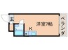 マンションスクエア２０ 1Rの間取り