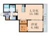 ＱＵＡＬＩＡ 1LDKの間取り