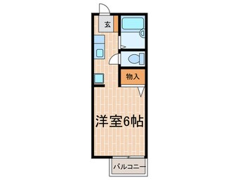 間取図 ドミール仁川